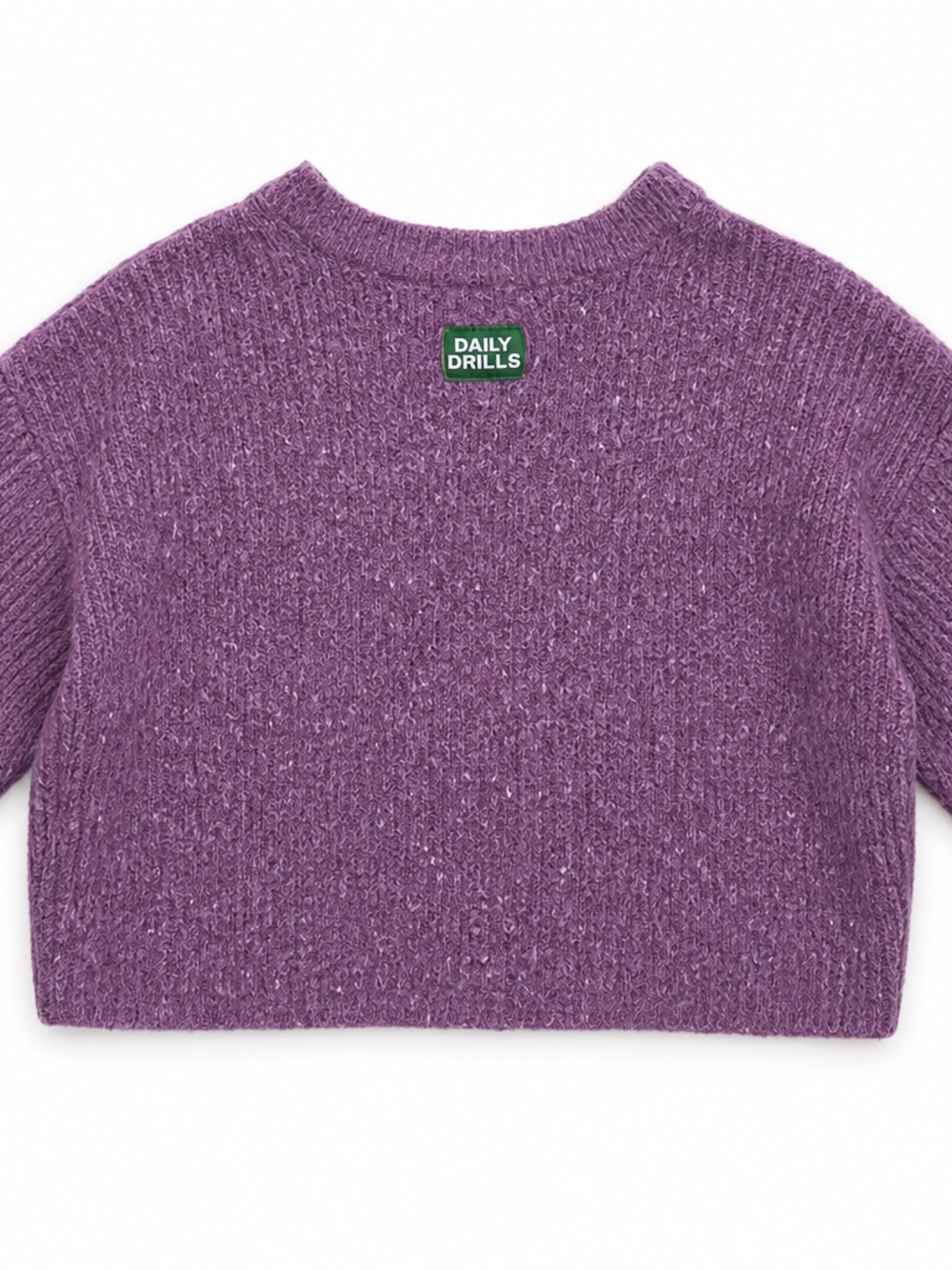 Daily Drills Alpaca Blend Cropped Cardigan Sweater M/L